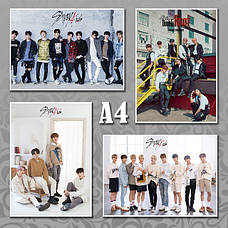 Плакати А4 Stray Kids