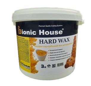 Карнаубський віск для дерева універсальний Bionic House уп.3 л різні кольори, фото 2