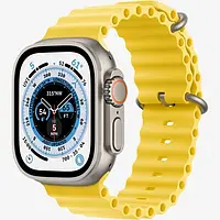 Ремешки для Apple Watch 49/45/42/44mm Ocean Band. Силиконовые ребристые ремешки. Ремешок для Apple Watch ultra