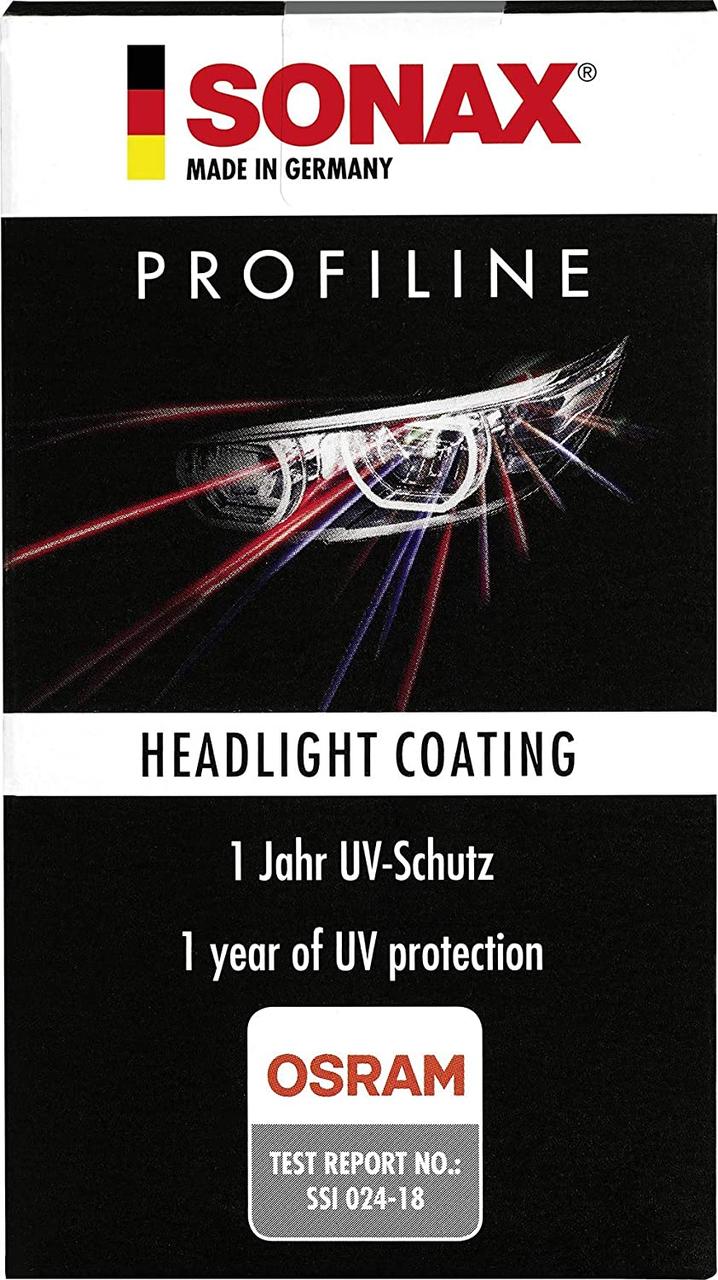 Керамічне захисне покриття для пластикових фар SONAX PROFILINE Headlight Coating UV-filter (276541)