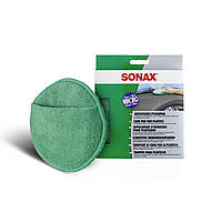 Аплікатор із мікрофібри для шкіри та пластику SONAX Microfaserpflegepad (417200)