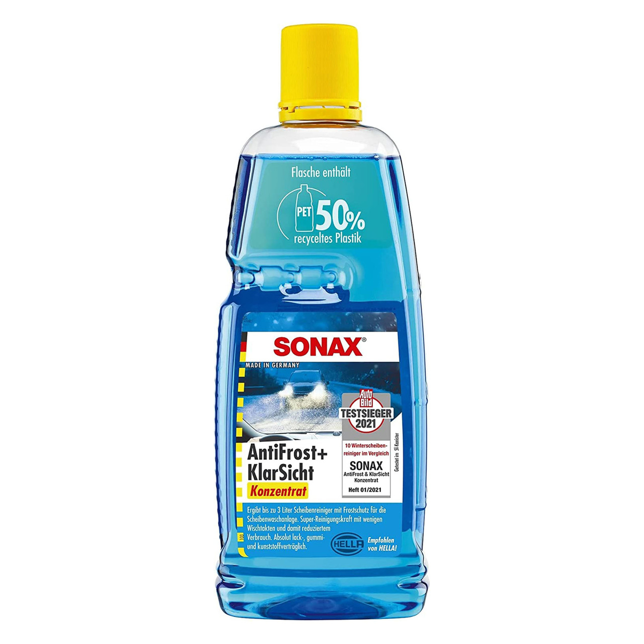 Концентрат омивача скла зимовий -70 °C 1 л SONAX Antifrost+Klarsicht Konzentrat (332300)