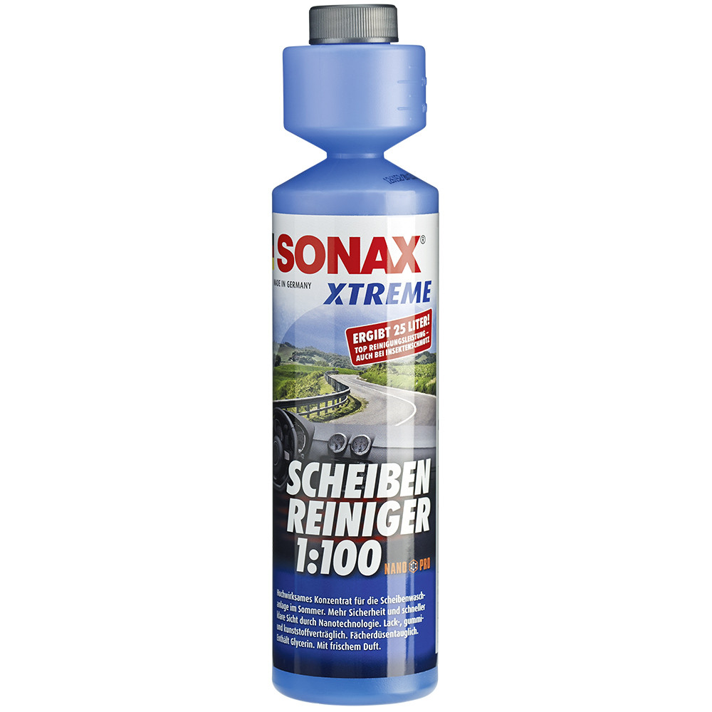 Концентрат омивача скла літній 1:100 250 мл SONAX Xtreme Scheibenreiniger (271141)