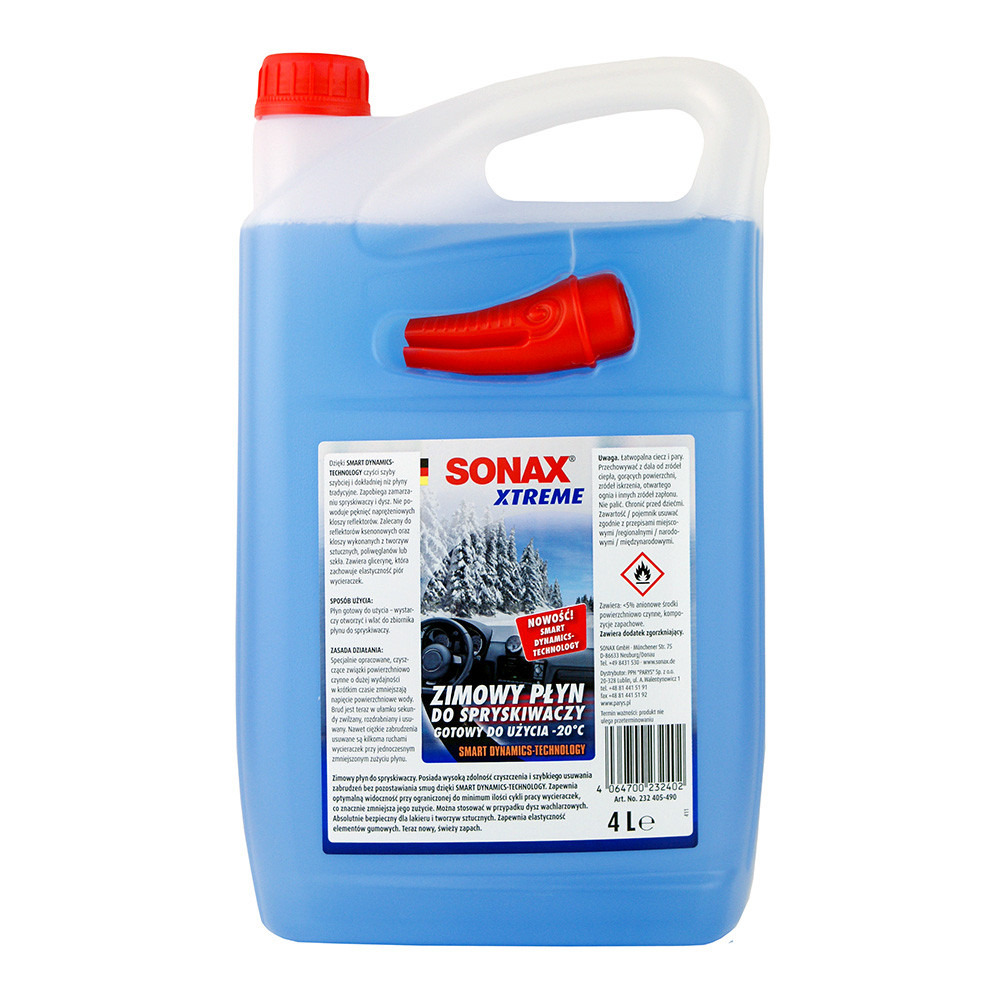 Омивач скла зимовий -20 °C 4 л SONAX XTREME (232405)