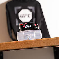 Капа OPRO Silver UFC дитяча (вік до 11) Black/Red (ufc.102515001), фото 5