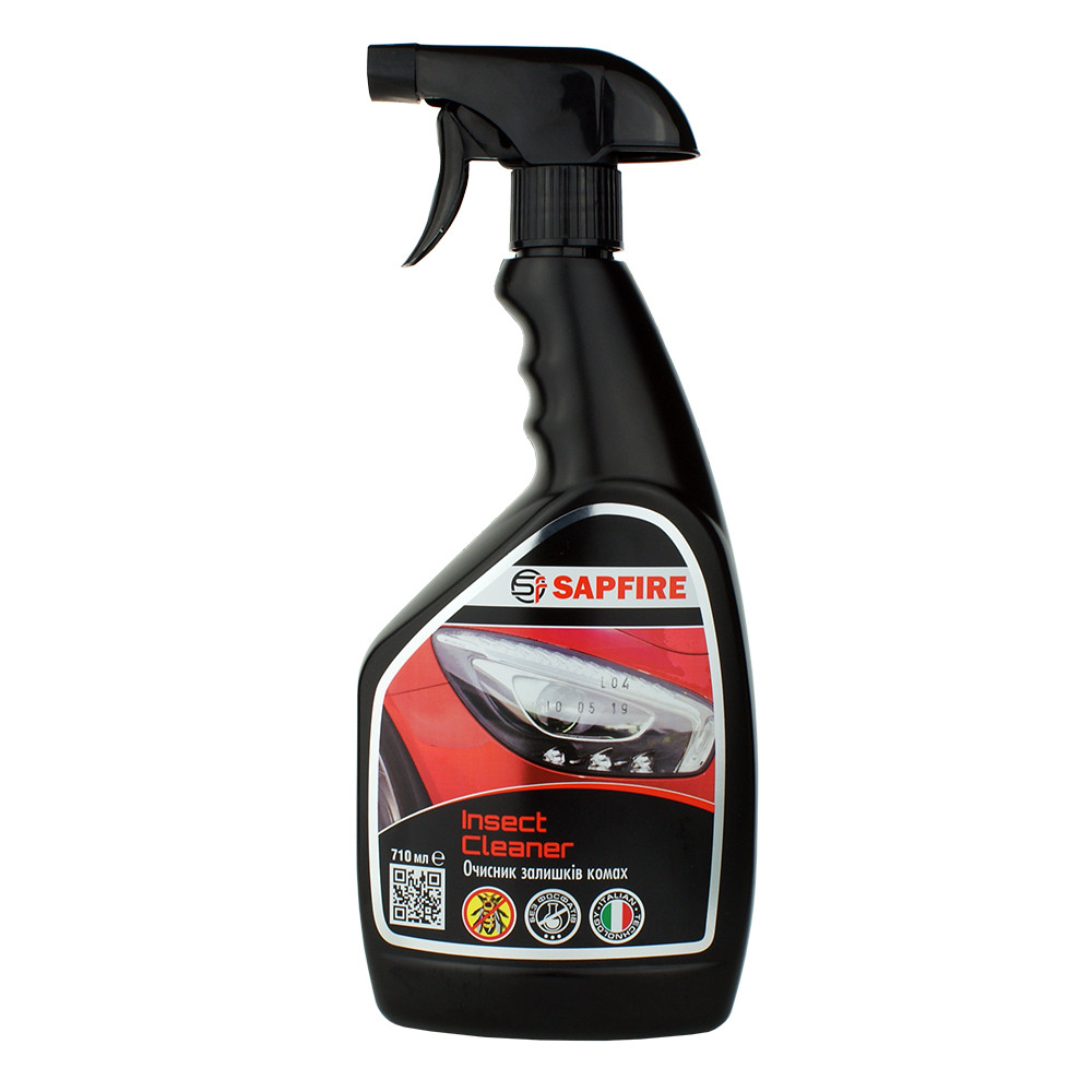Очисник залишків комах SAPFIRE Insect Cleaner 710 мл (748803)
