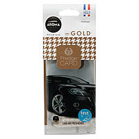 Автомобільний ароматизатор Aroma Car Prestige Card — Gold (926668)