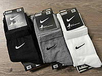 Носки мужские спортивные 41-44 размер,черные,серые,белые. 12 пар.