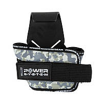 Гаки для тяги на зап'ястя Power System PS-3370 Hooks Camo Black/Grey L, фото 5
