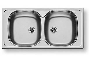 Кухонна мийка PYRAMIS SPARTA (79*50) 1B 1D (92 mm), фото 2