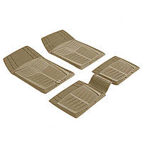 Гумові килимки в салон PUFI SMART бежеві (140489)