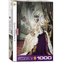 Пазл Eurographics Королева Елизавета II, 1000 элементов (6000-0919) - Топ Продаж!
