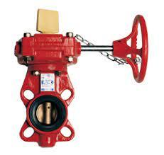 TYCO JMA DN100 міжфланцевий дисковий затвор з кінцевим вимикачем, фото 1