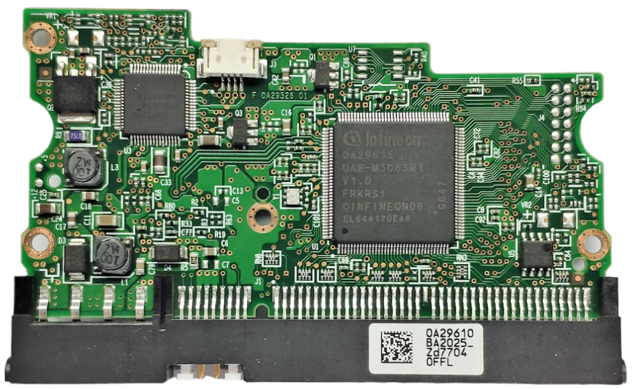 Плата HDD PCB 0A29526 0A29610 Hitachi HDS721680PLAT80 HDS721616PLAT80
