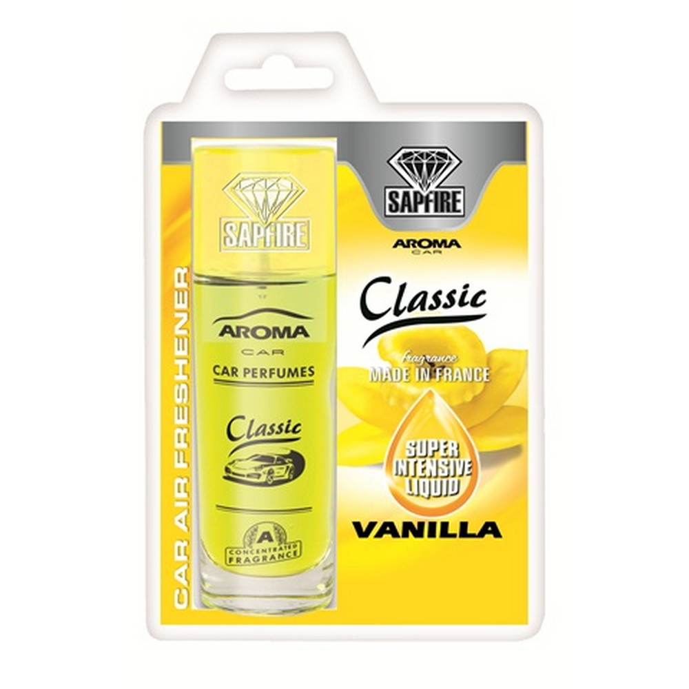 Автомобільний ароматизатор SAPFIRE Aroma Car Pump Spray Classic - Vanilla 50 мл (920567)