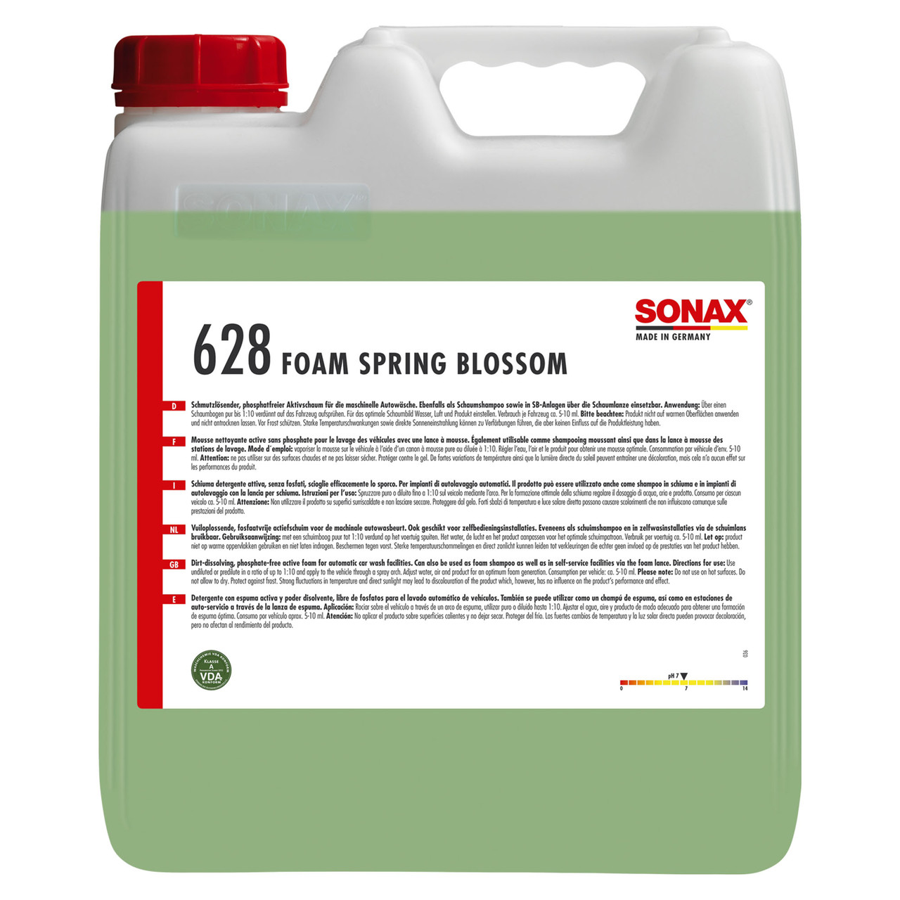 Активна піна для безконтактного миття 10 л SONAX Foam Spring Blossom (628600)