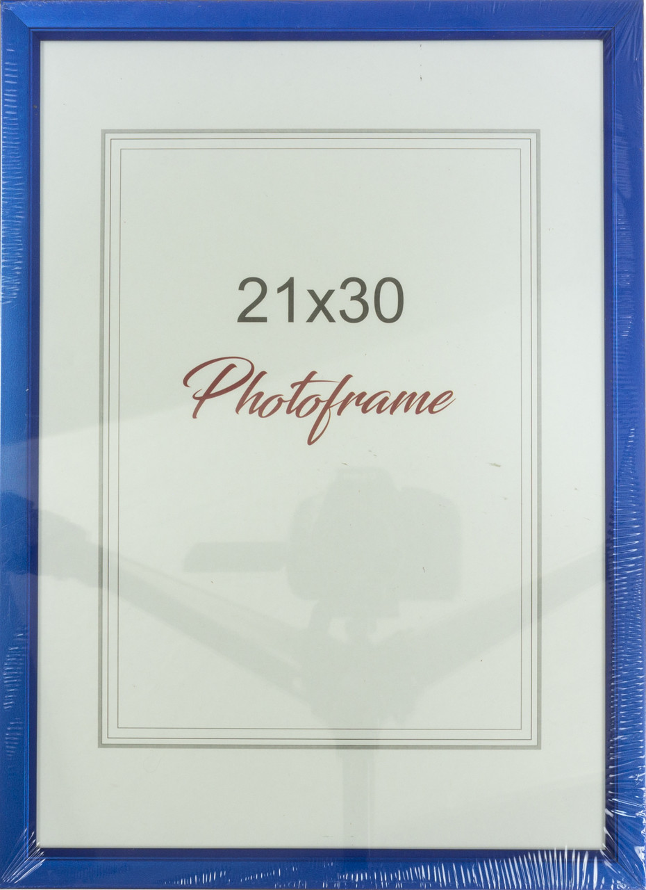 Фоторамка "RK" 21х30 №RK-081 синя(24)