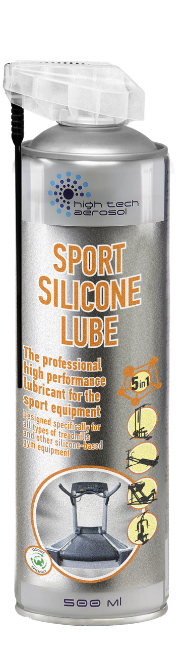 Силіконове мастило для бігових доріжок і тренажерів HTA SPORT SILICONE LUBE 500 мл