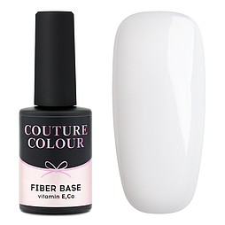 Кольорова база Couture Colour Fiber Base Clear Milk 01, 9 мл