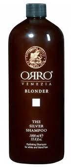 ORRO BLONDER Silver Shampoo Plus — Срібний шампунь плюс для світлого волосся 1000 мл, фото 1