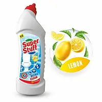 Средство для мытья унитаза 1000 мл ТМ "Super Stuff", LEMON