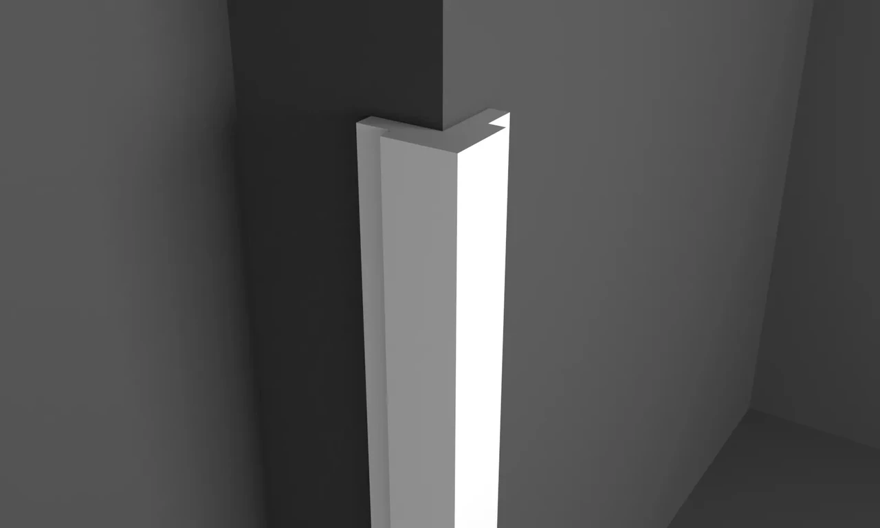 Панель фасадная Prestige Decor HC 202 кут зовнішній (2.00м)