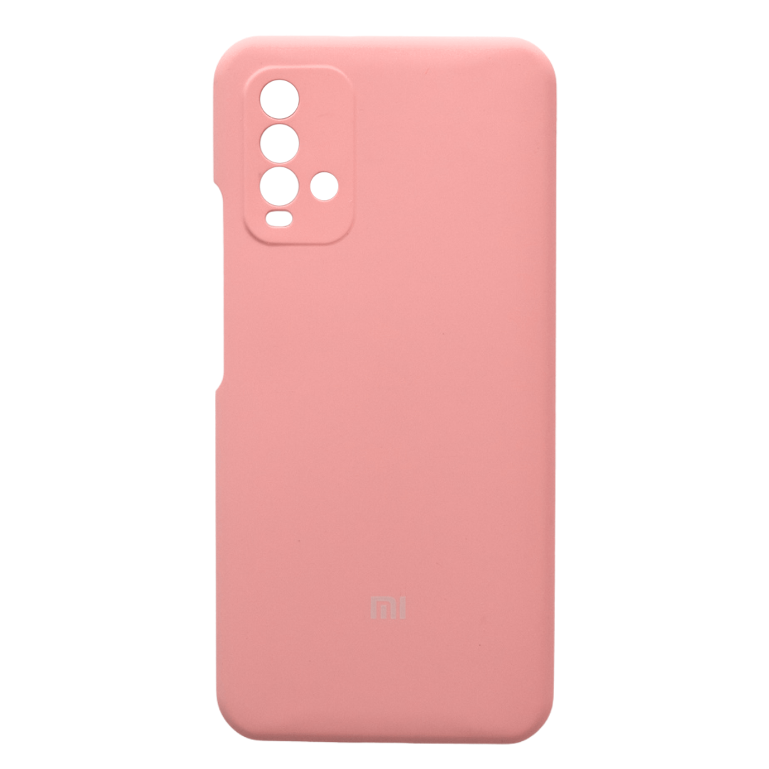 Чохол Silicone Case Premium для Xiaomi Redmi 9T Pink 4 (закритий низ)