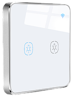 433131 Розумний сенсорний вимикач Tervix Pro Line ZigBee Touch Switch (2 клавіші), без нуля