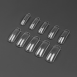 Силіконові форми для нарощування з розміткою COUTURE Colour Acrylic Nail Tips with SCALE 100 шт, фото 2