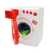 Ігровий набір пральна та швейна машинка Limo Toy (звуки, підсвічування, обертається барабан, вішалки) LS8234K, фото 4