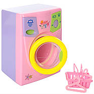 Дитяча пральна машинка Limo Toy (зливає воду, звук, світло, обертається барабан, кошик) 2010 A, фото 2