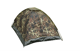 3-х місний намет, палатка Mil-Tec Iglu Standard - Flecktarn