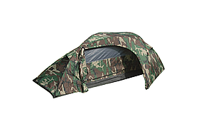 Норковий намет 1-місний тактичний, армійський Mil-Tec Recom - Woodland