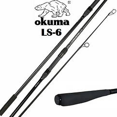 Карпове вудлище 3-х секційне Okuma LS-6K Carp 13ft 3.5lb 3.9m