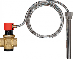 4241500 Клапан для захисту твердопаливних котлів від перегріву TAS G3/4", капілляр 1,3м
