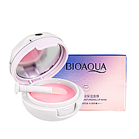 Маска для губ Bioaqua Rose Moist Moisturizing с аппликатором и зеркалом