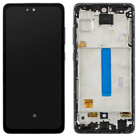 Дисплей Samsung A52 5G 2021 Galaxy A526 + сенсор черный OLED с рамой | модуль
