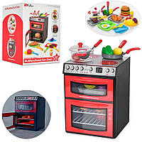 Детская игрушечная плита ( духовой шкаф, посуда, продукты, свет, звук, на батарейках) 35884