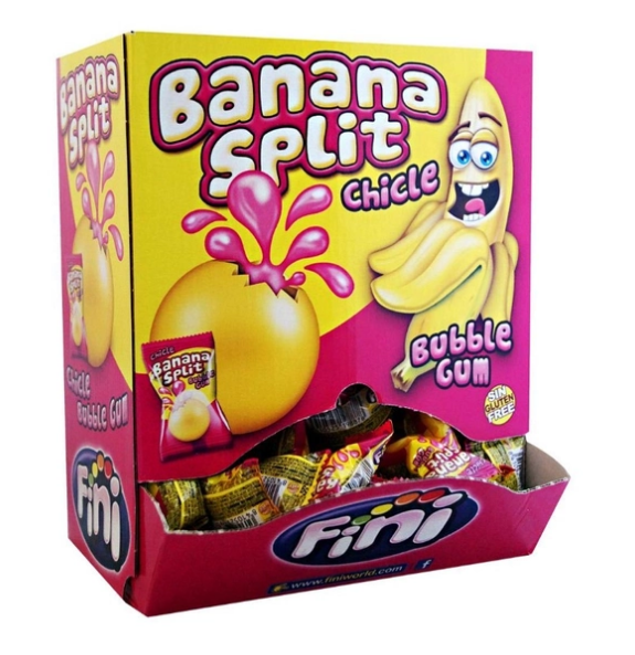 Жуйки Fini Banana Split 200 шт., фото 1
