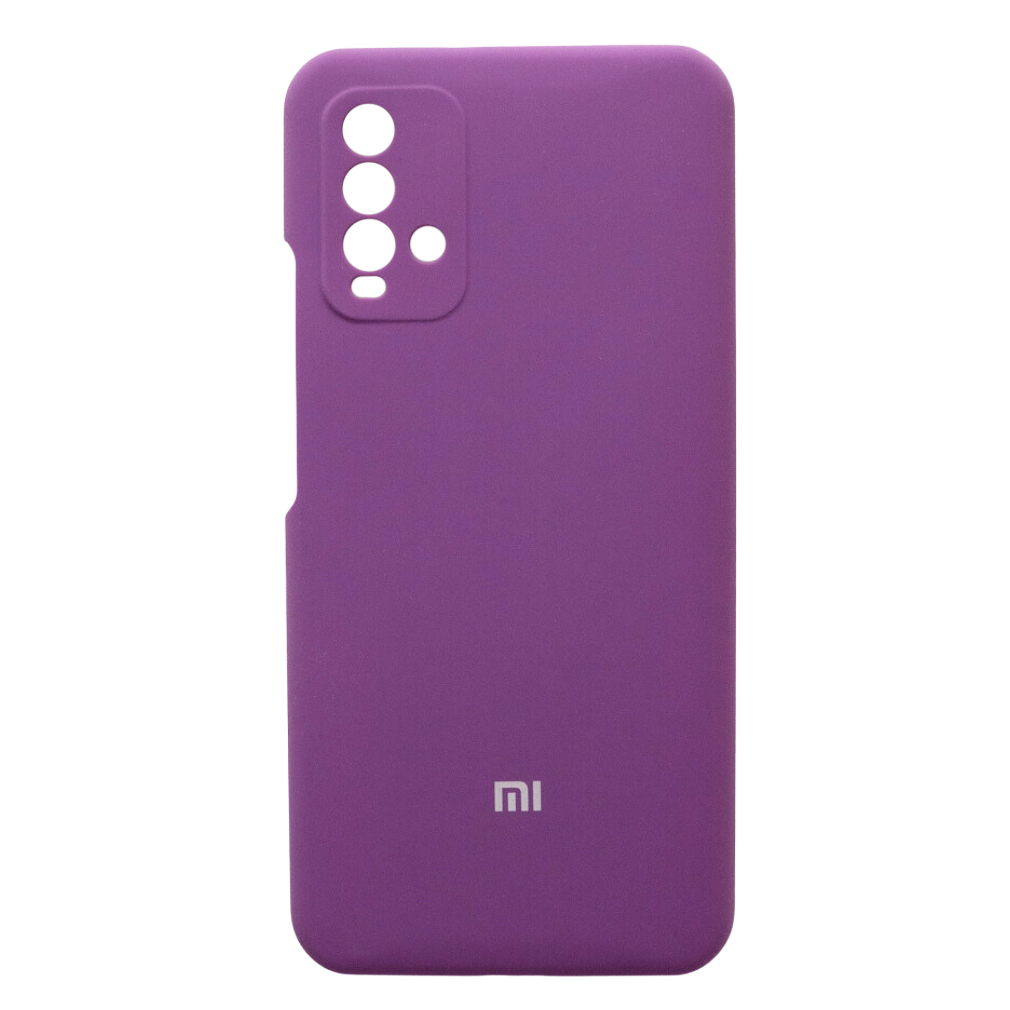Чохол Silicone Case Premium для Xiaomi Redmi 9T Fuchsia 14 (закритий низ)