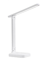 Настільна бездротова Usb led-лампа з підставкою для телефона на акумуляторі