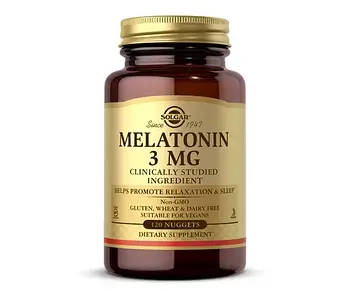 Solgar Melatonin 3 mg 60 Nuggets