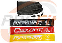 Резинки для фитнеса EasyFit набор из 3 шт