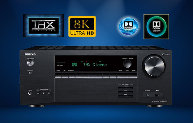 Onkyo TX-NR6100 AV ресивер 7.2 8K Ultra HD