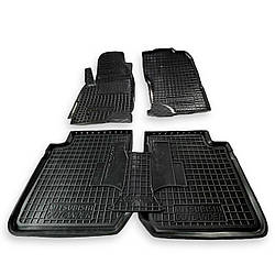 Килимки в салон гумові для Mitsubishi Outlander 2003-2006 / Міцубісі Оутлендер