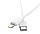 Кабель BOROFONE BX19 Double-speed PD charging data cable for iP 2m White, фото 3