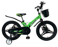 Детский велосипед Crosser HUNTER Premium 16"с корзиной велосипед с боковыми роликами Велосипед HUNTER