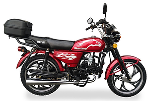 Мопед Musstang Alfa MT125-2 Мустанг альфа Бордовий