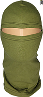 Балаклава літня, підшоломник, зелена. "Віскоза"