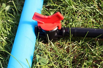 Кран стартовий із гумкою для сліпої трубки d 20 мм, фото 2